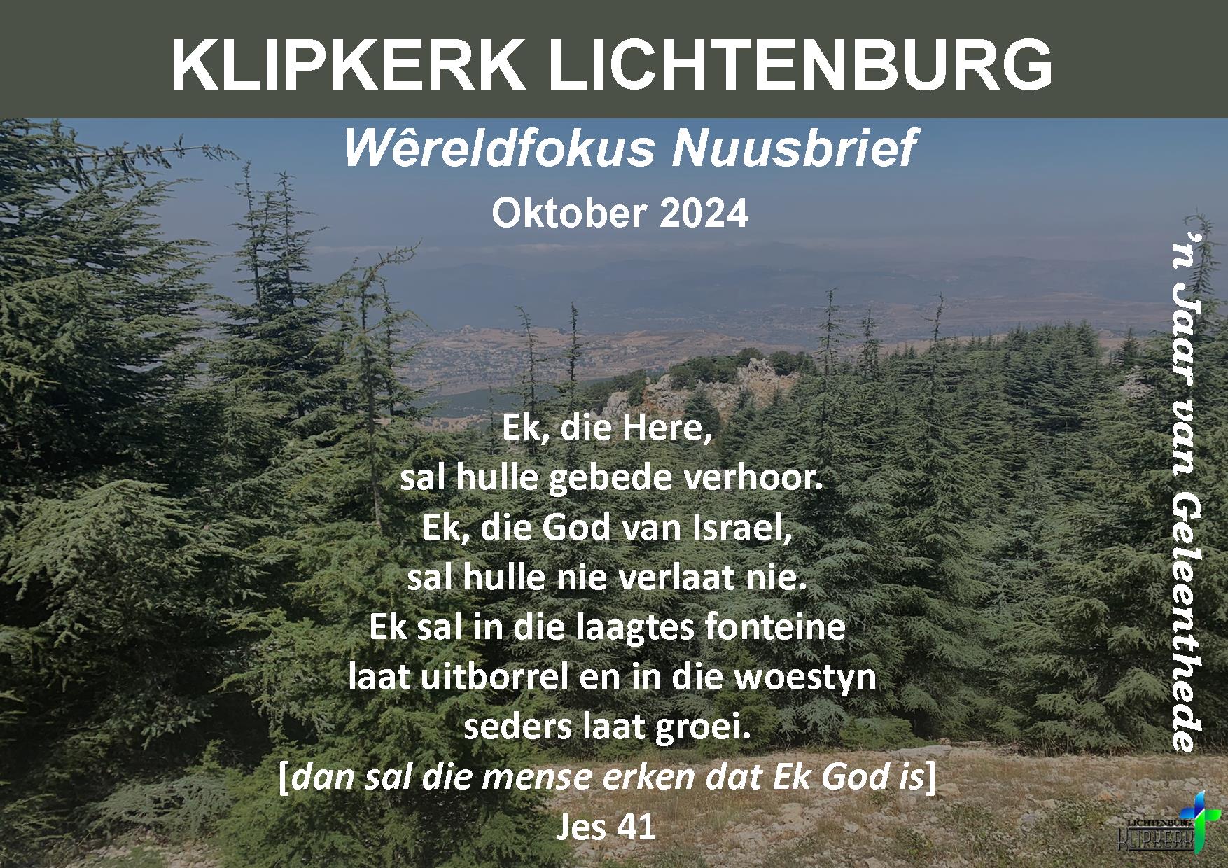 Wereldfokus Lichtenburg N G Klipkerk,nuusbrief